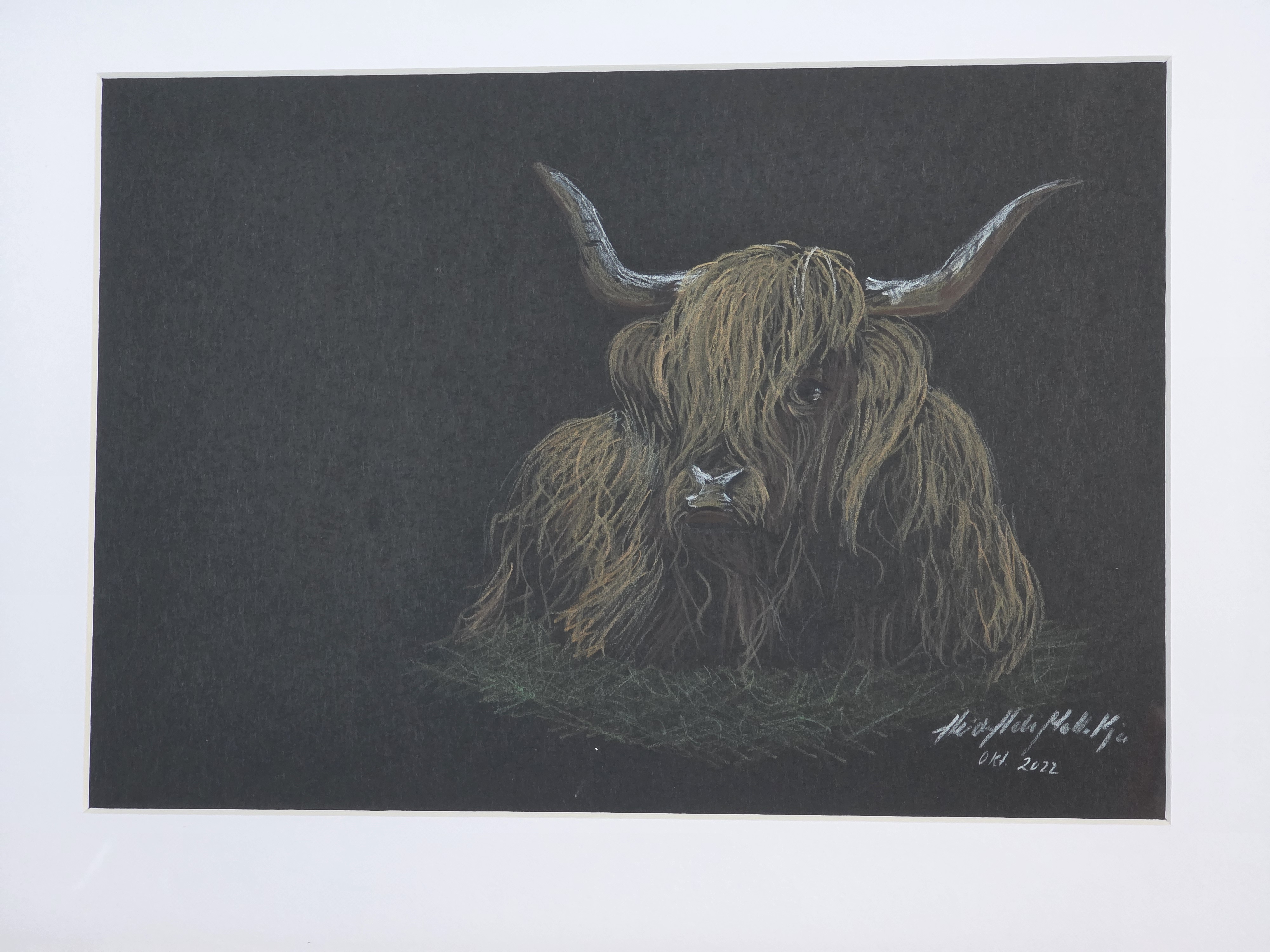 Tegning, lavet af Heidi